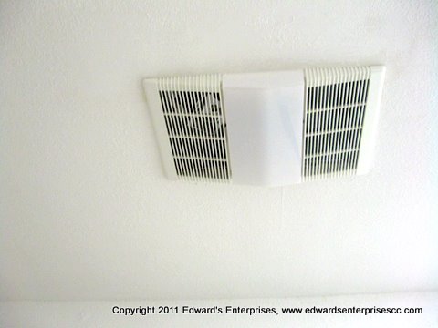 Bathroom Light  on Residential Exhaust Fan Project Edward S Enterprises Exhaust Fan