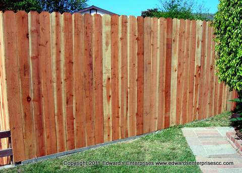 Hidden Hills 91302 Fencing Services: Side fence on a residential remodel project : Fences, carpentry, hardware