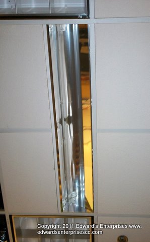 Residential Fluorescent Light project Edward's Enterprises Fluorescent Light Service completed.