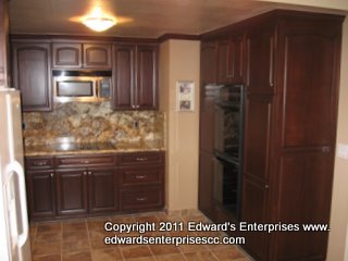 Home Kitchen Remodeling: Residential kitchen cabinetry remodel project: Edward’s Enterprises Kitchen Remodels.