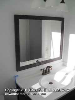 Residential Mirror, Glass, and Screen projects by Edward's Enterprises Mirror, Glass, and Screen Service