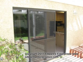 Sliding Screen Door Repairs and adjustments