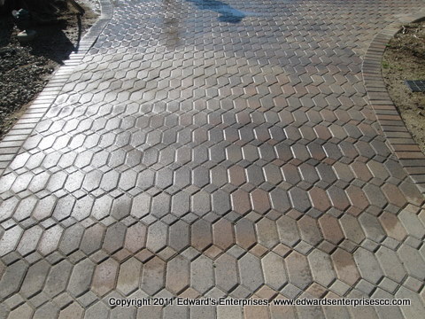 Outdoor Handyman in Oxnard, CA interlocking paver repair and landscape clean up