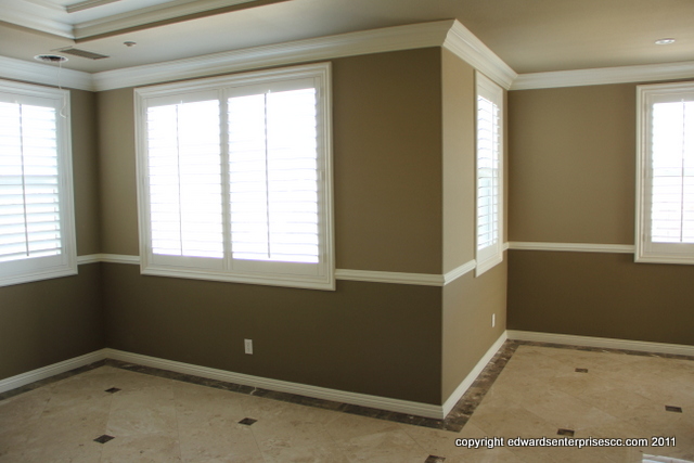 ... Service: Look at the fresh coat of paint in this master bedroom suite