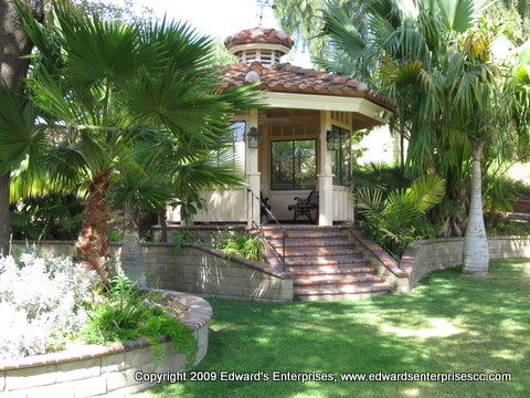 Home yard patio remodeling project, construction, & completion in West Hills
