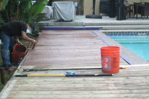 Carpentry Deck Pool Refinish - Carpentry