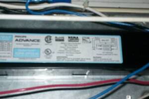 Electrical Lighting Retail Ballast Replace - Electrical