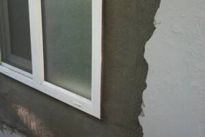 Painting Stucco Window Replace Patch - Painting