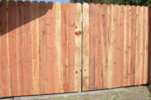 Carpentry Fence Gate Entrance - Carpentry