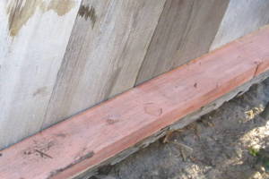 Carpentry Fence Leaning Repair - Carpentry