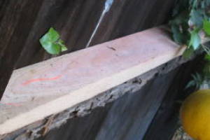 Carpentry Fence Leaning Repair - Carpentry