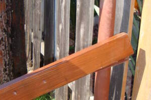Carpentry Fence Post Dogear - Carpentry