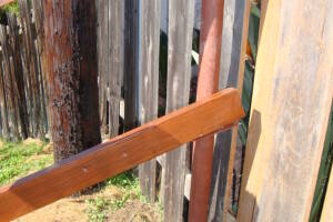 Carpentry Fence Post Dogear - Carpentry