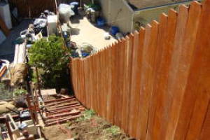Carpentry Fence Post Dogear - Carpentry
