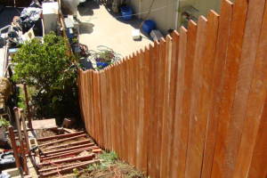 Carpentry Fence Post Dogear - Carpentry