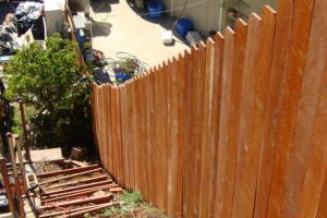 Carpentry Fence Post Dogear - Carpentry
