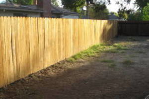 Carpentry Fence Stain Refinish - Carpentry