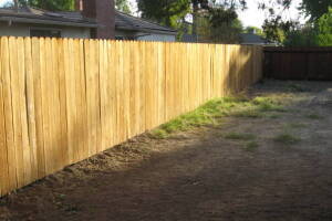 Carpentry Fence Stain Refinish - Carpentry