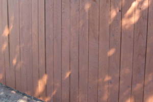 Carpentry Fence Stain Refinish - Carpentry