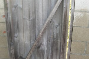 Carpentry Gate Entry Door - Carpentry