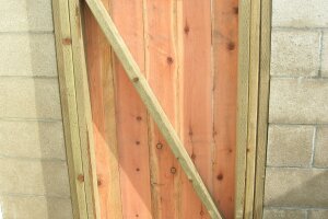 Carpentry Gate Entry Door - Carpentry