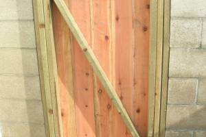 Carpentry Gate Entry Door - Carpentry