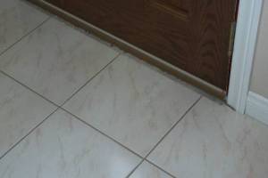 Carpentry Tile Replacement Install - Carpentry