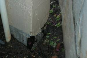 Carpentry Patio Cover Beam Repair - Carpentry