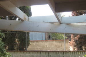 Carpentry Patio Cover Dryrot Repair - Carpentry