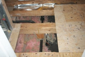 Carpentry Sublfloor Home Repair - Carpentry