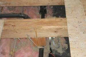 Carpentry Sublfloor Home Repair - Carpentry