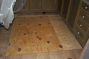 Carpentry Sublfloor Kitchen Repair - Carpentry