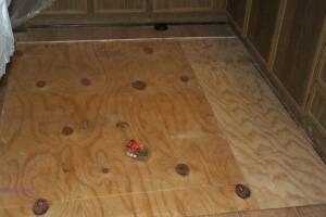 Carpentry Sublfloor Kitchen Repair - Carpentry