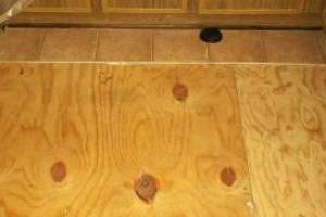 Carpentry Sublfloor Kitchen Repair - Carpentry