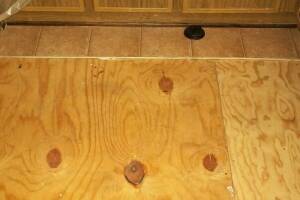 Carpentry Sublfloor Kitchen Repair - Carpentry