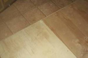 Carpentry Sublfloor Kitchen Repair - Carpentry