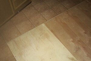 Carpentry Sublfloor Kitchen Repair - Carpentry