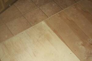 Carpentry Sublfloor Kitchen Repair - Carpentry
