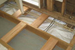 Carpentry Sublfloor Repair Insulation - Carpentry
