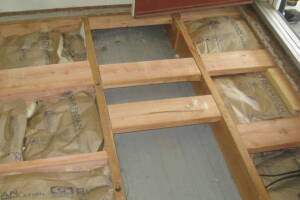 Carpentry Sublfloor Repair Insulation - Carpentry