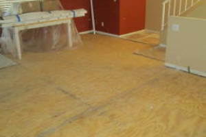 Carpentry Sublfloor Replacement Flooring - Carpentry
