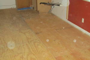 Carpentry Sublfloor Replacement Flooring - Carpentry