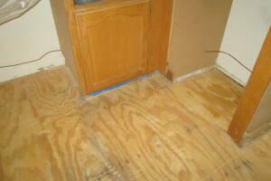 Carpentry Sublfloor Replacement Flooring - Carpentry