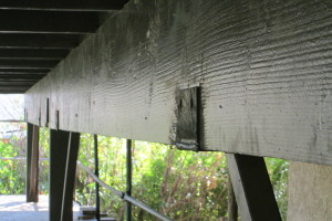 Carpentry Deck Beam Repair - Carpentry