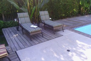 Carpentry Deck Pool Refinish - Carpentry