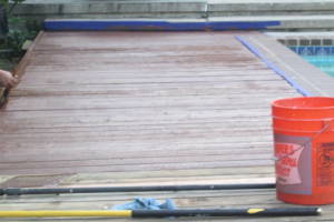 Carpentry Deck Pool Refinish - Carpentry