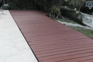 Carpentry Deck Pool Refinish - Carpentry