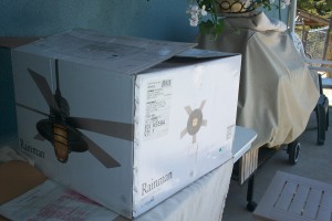 Electrical Ceiling Fan Patio Install - Electrical