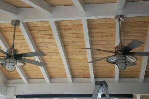 Electrical Ceiling Fan Patio Install - Electrical