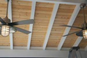 Electrical Ceiling Fan Patio Install - Electrical
